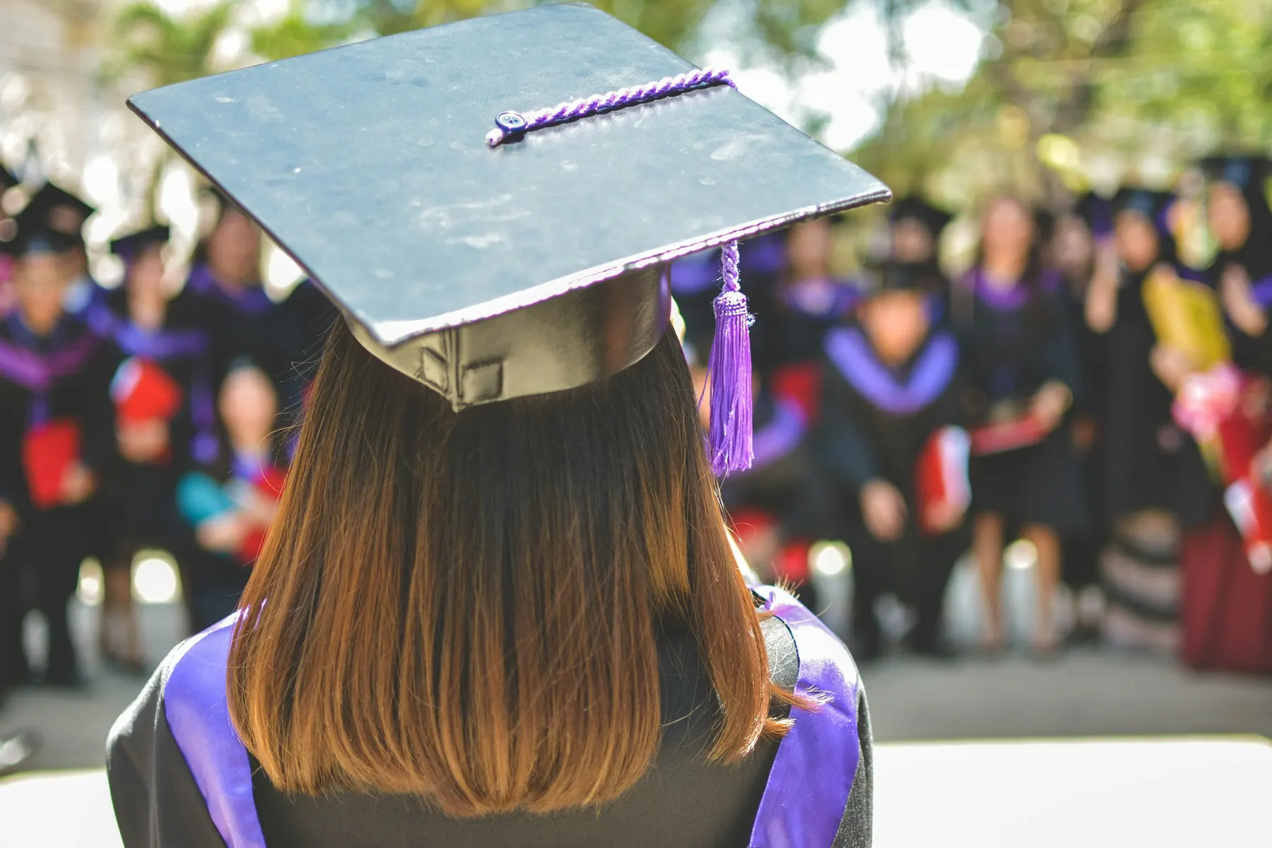 Cap toss campus