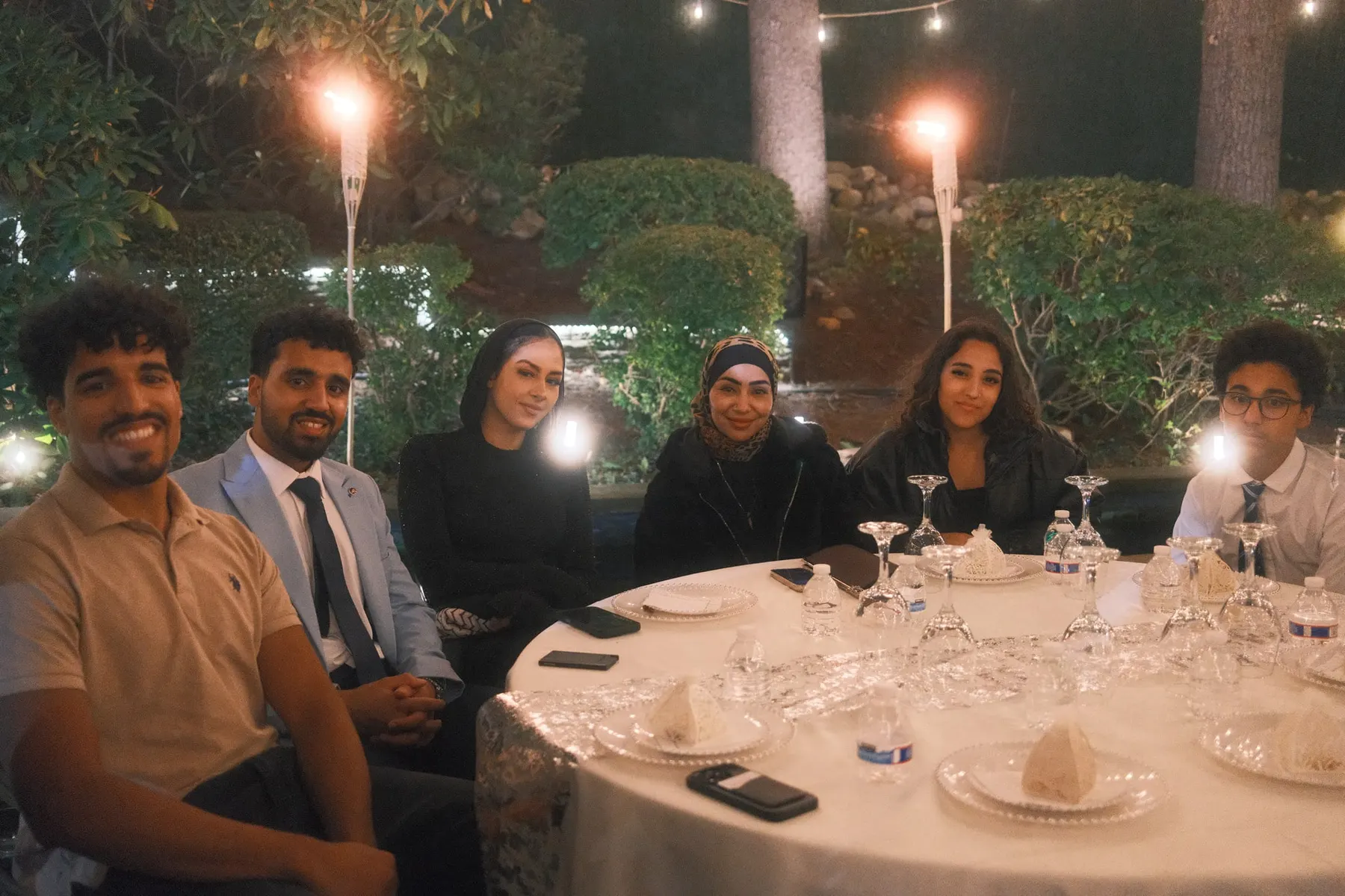 Friends around the table