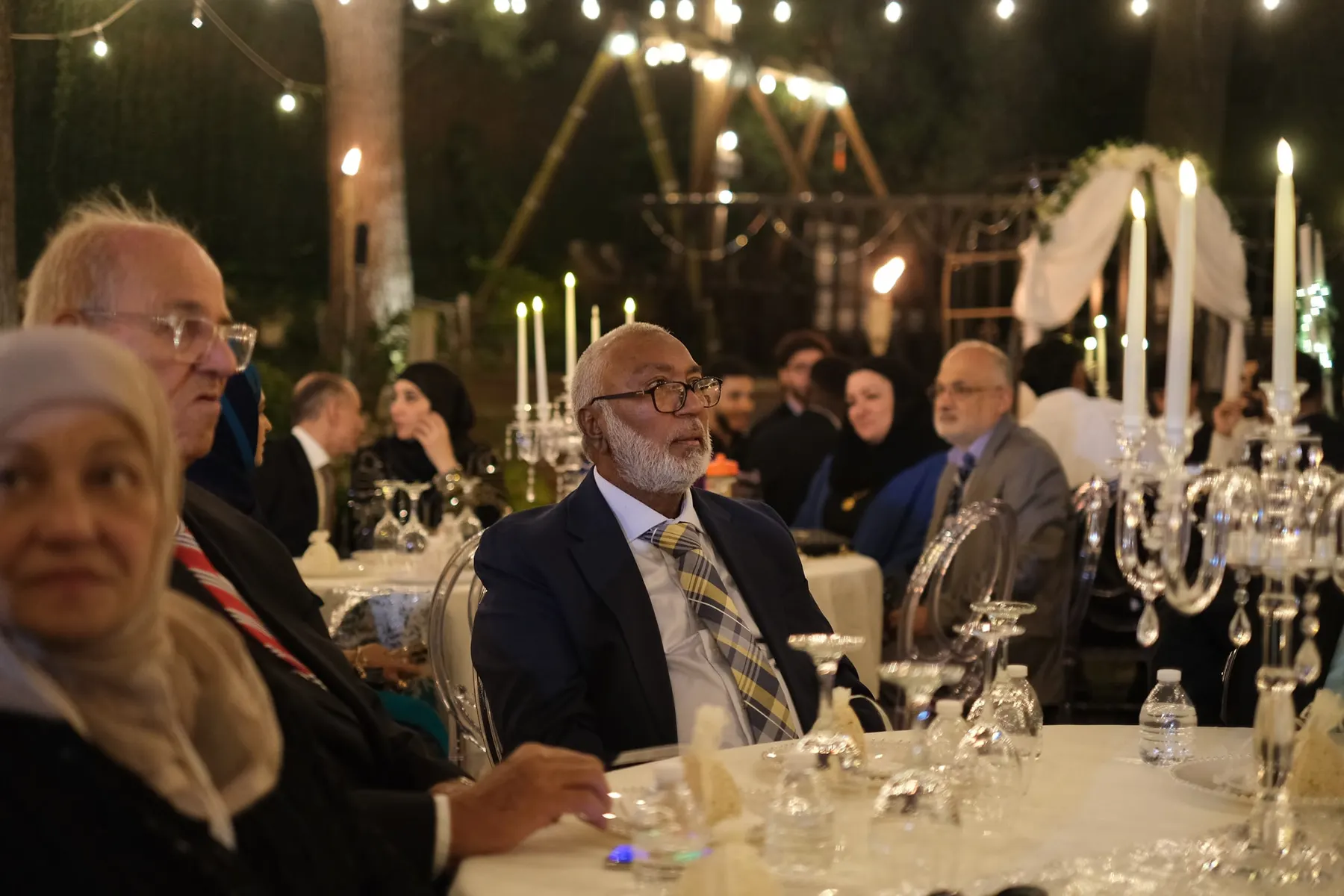 Guests at the reception